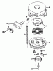 Toro 20675 - Lawnmower, 1986 (6000001-6999999) Ersatzteile REWIND STARTER NO. 590420A
