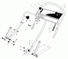 Toro 20680 - Lawnmower, 1985 (5000001-5999999) Ersatzteile HANDLE ASSEMBLY