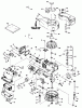Toro 20692C - Lawnmower, 1988 (8000001-8999999) Ersatzteile ENGINE TECUMSEH MODEL NO. TVS100-44011B