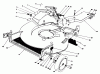 Toro 20692C - Lawnmower, 1988 (8000001-8999999) Ersatzteile HOUSING ASSEMBLY