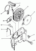 Toro 20700 - Lawnmower, 1982 (2000001-2999999) Listas de piezas de repuesto y dibujos REWIND STARTER NO. 590531