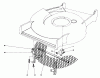 Toro 20705 - Lawnmower, 1980 (0000001-0999999) Ersatzteile LEAF SHREDDER KIT NO. 59105 (OPTIONAL)