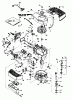 Toro 20718C - Lawnmower, 1986 (6000001-6999999) Ersatzteile ENGINE TECUMSEH MODEL NO. TNT100-10098E