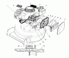 Toro 20746C - Lawnmower, 1988 (8000001-8999999) Ersatzteile ENGINE ASSEMBLY