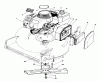 Toro 20747C - Lawnmower, 1988 (8000001-8999999) Ersatzteile ENGINE ASSEMBLY (MODEL NO. 47PG6)