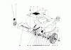 Toro 20750 - Lawnmower, 1978 (8000001-8999999) Ersatzteile FRONT WHEEL AND PIVOT ARM ASSEMBLY