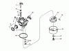 Toro 20752 - Lawnmower, 1978 (8000001-8999999) Ersatzteile CARBURETOR NO. 632050