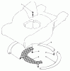 Toro 20752 - Lawnmower, 1979 (9000001-9999999) Ersatzteile LEAF SHREDDER KIT NO. 37-0120 (OPTIONAL)