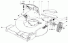 Toro 20755 - Lawnmower, 1980 (0000001-0999999) Ersatzteile HOUSING ASSEMBLY