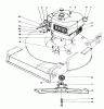 Toro 20755 - Lawnmower, 1982 (2000001-2999999) Ersatzteile ENGINE ASSEMBLY