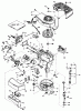 Toro 20758 - Lawnmower, 1983 (3000001-3999999) Ersatzteile ENGINE TECUMSEH MODEL NO. TNT 100-10078E