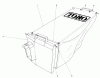 Toro 20758 - Lawnmower, 1983 (3000001-3999999) Ersatzteile GRASS BAG ASSEMBLY