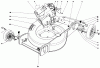 Toro 20762 - Lawnmower, 1979 (9000001-9999999) Ersatzteile HOUSING ASSEMBLY