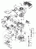 Toro 20762 - Lawnmower, 1984 (4000001-4999999) Ersatzteile ENGINE TECUMSEH MODEL NO. TNT 100-10077E