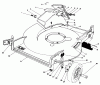 Toro 20782C - Lawnmower, 1985 (5000001-5999999) Ersatzteile HOUSING ASSEMBLY