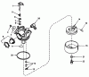 Toro 20788 - Lawnmower, 1979 (9000001-9999999) Ersatzteile CARBURETOR NO. 632050