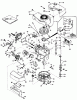 Toro 20788 - Lawnmower, 1979 (9000001-9999999) Ersatzteile ENGINE TECUMSEH MODEL NO. TNT 100-10059C