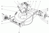 Toro 20788 - Lawnmower, 1980 (0000001-0999999) Ersatzteile HOUSING ASSEMBLY