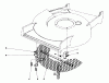 Toro 20790 - Lawnmower, 1981 (1000001-1999999) Ersatzteile LEAF SHREDDER KIT NO. 59105 (OPTIONAL)