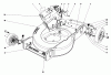 Toro 20798 - Lawnmower, 1980 (0000001-0999999) Ersatzteile HOUSING ASSEMBLY