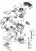 Toro 20810 - Lawnmower, 1983 (3000001-3999999) Ersatzteile ENGINE TECUMSEH MODEL NO. TNT 100-10077E