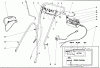 Toro 21100 - Whirlwind Lawnmower, 1968 (8000001-8999999) Ersatzteile HANDLE ASSEMBLY