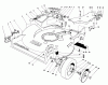 Toro 22015 - Lawnmower, 1986 (6000001-6999999) Ersatzteile HOUSING ASSEMBLY (MODEL 22020)