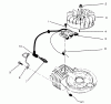 Toro 22026 - Side Discharge Mower, 1996 (6900001-6999999) Ersatzteile IGNITION ASSEMBLY (MODEL NO. 47PS5-3)