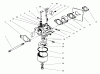 Toro 22026 - Side Discharge Mower, 1999 (9900001-9999999) Listas de piezas de repuesto y dibujos CARBURETOR ASSEMBLY (MODEL NO. 47PT7-3)