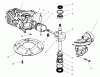 Toro 22026 - Side Discharge Mower, 1999 (9900001-9999999) Listas de piezas de repuesto y dibujos CRANKSHAFT ASSEBLY (MODEL NO. 47PT7-3)