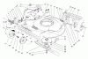 Toro 22026 - Side Discharge Mower, 1998 (8900001-8999999) Listas de piezas de repuesto y dibujos HOUSING AND WHEEL ASSEMBLY