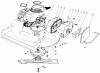 Toro 22035 - Lawnmower, 1986 (6000001-6999999) Listas de piezas de repuesto y dibujos ENGINE ASSEMBLY (MODEL 22035)