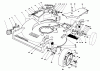 Toro 22035 - Lawnmower, 1986 (6000001-6999999) Listas de piezas de repuesto y dibujos HOUSING ASSEMBLY (MODEL 22030)