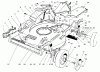 Toro 22031 - ProLine 21" Recycler Lawnmower, 1996 (6900001-6999999) Ersatzteile HOUSING ASSEMBLY