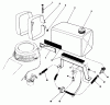 Toro 22035 - Lawnmower, 1989 (9000001-9006453) Ersatzteile GAS TANK ASSEMBLY