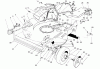 Toro 22038 - Rear Bagger Mower, 1998 (8900001-8999999) Ersatzteile HOUSING ASSEMBLY