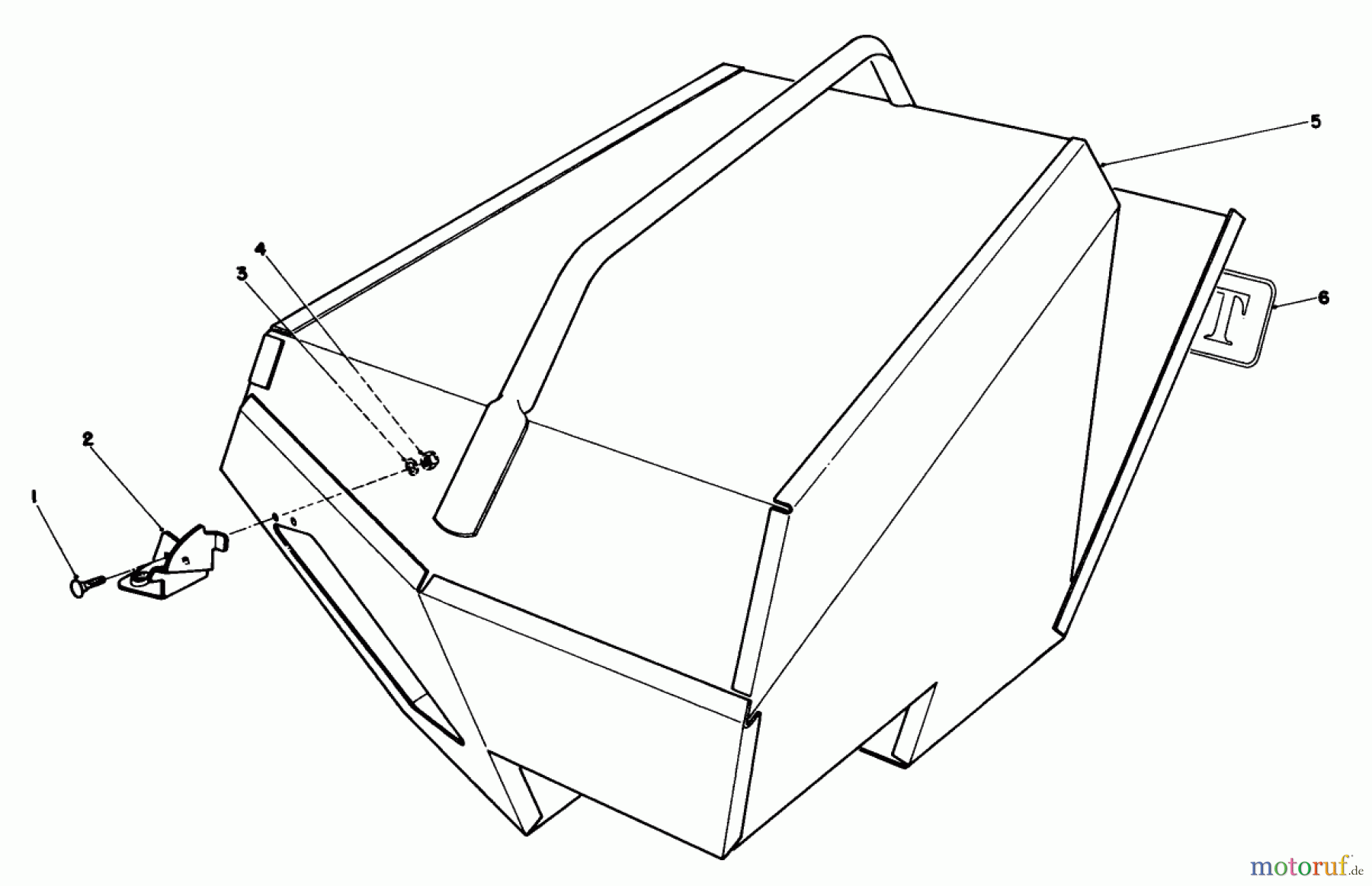 Toro Neu Mowers, Walk-Behind Seite 2 22040 - Toro Lawnmower, 1991 (1000001-1999999) STEEL GRASS CATCHER (MODEL 22099) (OPTIONAL)