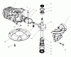Toro 22043 - Recycler Mower, 1999 (9900001-9999999) Listas de piezas de repuesto y dibujos CRANKSHAFT ASSEMBLY(MODEL NO. 47PT7-7)