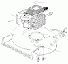Toro 22142 - Lawnmower, 1997 (7900001-7999999) Ersatzteile ENGINE ASSEMBLY