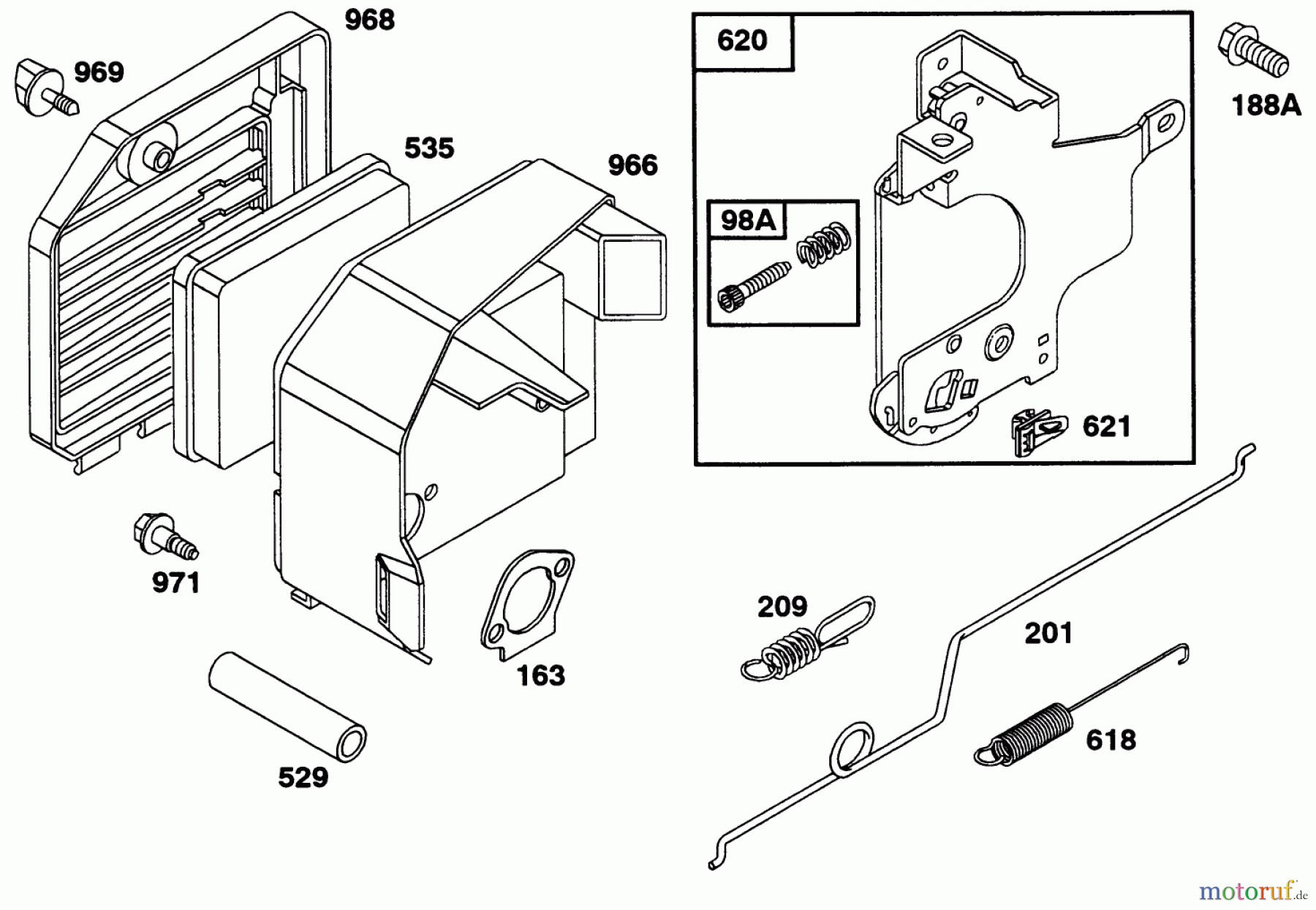  Toro Neu Mowers, Walk-Behind Seite 2 22151 - Toro Lawnmower, 1992 (2000001-2999999) ENGINE GTS 150 77-9140 #4