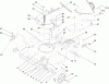 Toro 22167 - 21" Heavy-Duty Recycler/Rear Bagger Lawnmower, 2007 (270000001-270999999) Ersatzteile HOUSING ASSEMBLY