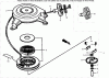 Toro 22168 - 21" Heavy-Duty Recycler/Rear Bagger Lawnmower, 2004 (240000001-240999999) Ersatzteile RECOIL STARTER ASSEMBLY HONDA GXV160K1-N1AH