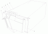 Toro 22168 - 21" Heavy-Duty Recycler/Rear Bagger Lawnmower, 2007 (270000001-270999999) Ersatzteile GRASS BAG ASSEMBLY NO. 106-0975