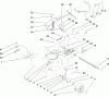 Toro 22195 - 21" Heavy-Duty Recycler/Rear Bagger Lawn Mower, 2007 (270000001-270999999) Ersatzteile HOUSING ASSEMBLY