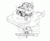Toro 22622 - Lawnmower, 1990 (0000001-0999999) Listas de piezas de repuesto y dibujos ENGINE ASSEMBLY