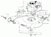 Toro 23022 - Lawnmower, 1983 (3000001-3999999) Ersatzteile HOUSING ASSEMBLY
