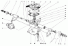 Toro 23177 - Lawnmower, 1977 (7000001-7999999) Ersatzteile GEAR CASE ASSEMBLY