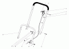 Toro 23450 - Lawnmower, 1981 (1000001-1999999) Ersatzteile HANDLE ASSEMBLY