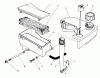 Toro 26620B - Lawnmower, 1993 (3900001-3999999) Ersatzteile AIR CLEANER & FUEL TANK ASSEMBLY (ENGINE NO. VMM1-2)