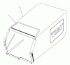 Toro 26623 - Lawnmower, 1991 (0000001-0999999) Ersatzteile GRASS BAG ASSEMBLY